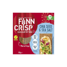  FINN CRISP VÉKONY ROPOGÓS KENYÉR CHIA MAGGAL ÉS TENGERI SÓVAL 195G reform élelmiszer