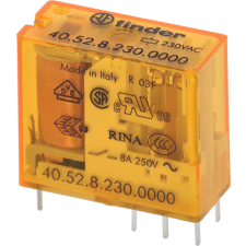FIREX RELÉ 8A 2N0 230VAC beépíthető gépek kiegészítői