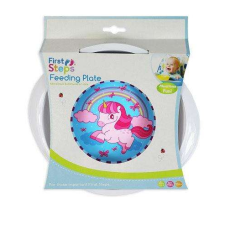 First Steps First Steps BPA free mély tányér Unikornis minta babaétkészlet