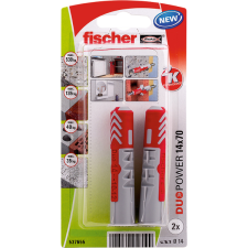 Fischer DŰBEL 14X70MM 2 DB &quot;DUOPOWER&quot; FISCHER barkácsolás, csiszolás, rögzítés