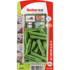 Fischer DŰBEL 6X35MM 20 DB "UX GREEN" FISCHER barkácsolás, csiszolás, rögzítés