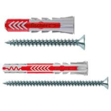 Fischer Duopower S 8x40 dübel + csavar hűtés, fűtés szerelvény