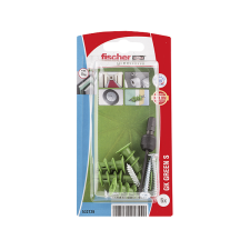 Fischer GK S GREEN K GIPSZKARTON DÜBEL 5DB + CSAVAR barkácsolás, csiszolás, rögzítés