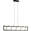 Fischer & Honsel modern függeszték gwen fekete arany fhl61108