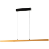 Fischer & Honsel modern függeszték shine-wood fekete olajozott tölgy fhl61103