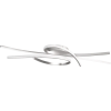 Fischer & Honsel modern mennyezeti lámpa biba fehér nikkel fhl21520