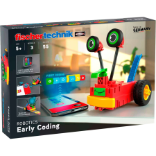  Fischertechnik 559889 Early Coding Robot 55 darabos kreatív Építőjáték barkácsolás, építés