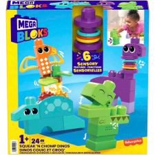 Fisher-Price Fisher-Price: Dinó építőjáték szett 24db-os - Mega Bloks fisher price