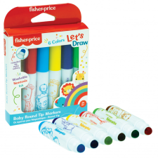 Fisher-Price Fisher-Price kimosható filctoll 6 db-os fisher price
