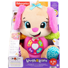 Fisher Price Fisher-Price Nevető és ébredő kutya plüssfigura 28 cm (JFD31) plüssfigura