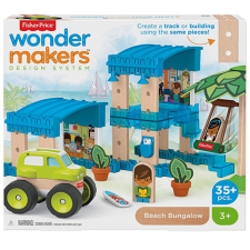 Fisher-Price Fisher-Price: Wonder Makers tengerparti bungaló építő készlet 35db-os - Mattel fisher price
