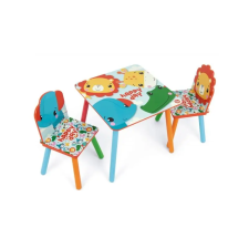 Fisher Price Gyermek fa asztal + székek FISHER PRICE, FP10298 gyermekbútor