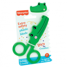 Fisher-Price Krokodil biztonsági olló 13 cm fisher price