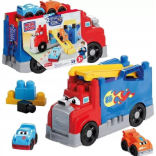 Fisher Price MEGA BLOKS JFR29 építőjáték (0194735303977) autópálya és játékautó