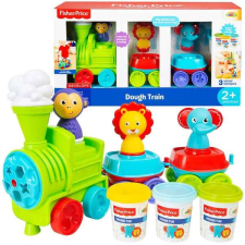 Fisher price színes vonat gyurmakészlet gyerekeknek gyurma
