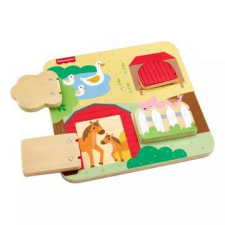 Fisher-Price: Wood Kukucska farm, fa kreatív és készségfejlesztő