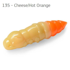 FishUp Pupa Cheese/Hot Orange 1,5 (38mm) 8db plasztik csali csali