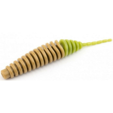 FISHUP_TANTA 2.5" (8PCS.), #137 - COFFEE MILK/LIGHT OLIVE horgászkiegészítő