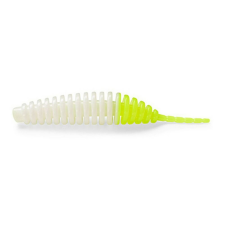 FishUp _TANTA 2" (9PCS.), #131 - WHITE/HOT CHARTREUSE horog