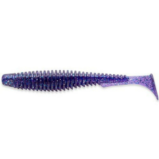  FISHUP_U-SHAD 3" (9PCS.), #060 - DARK VIOLET/PEACOCK & SILVER horgászkiegészítő