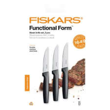 FISKARS 1057562 Functional Form 3 db-os asztali késkészlet (FI310343) kés és bárd