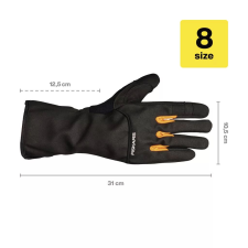 FISKARS 1071152 kerti védőkesztyű hosszított szárral 8-es méret (1071152) védőkesztyű