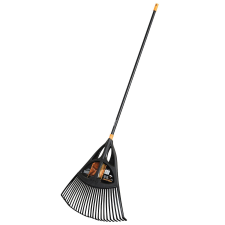 FISKARS 135090 Solid Light lombseprű nyéllel, XL (135090) - Lombseprű gereblye, lombseprű