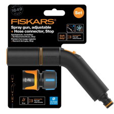 FISKARS Comfort locsolópisztoly, állítható fejjel + CF tömlőcsatlakozó 13-15mm öntözéstechnikai alkatrész