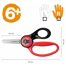 FISKARS GYERMEKOLLÓ, 13CM, NINJA (1064075) olló