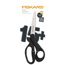 FISKARS Olló, általános, 20 cm, FISKARS &quot;Grad Teen&quot;, fekete olló