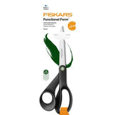 FISKARS Olló, általános, 21 cm, FISKARS "Functional Form Renew", fekete olló