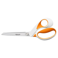 FISKARS Olló, általános, 23 cm, FISKARS "RazorEdge Softgrip", narancssárga-fehér olló