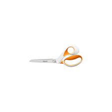 FISKARS Olló, általános, 23 cm, FISKARS "RazorEdge Softgrip", narancssárga-fehér olló