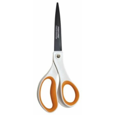 FISKARS Olló, általános, tapadásmentes, 20 cm, FISKARS "Non-Stick", fehér olló