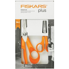 FISKARS Olló készlet, FISKARS "Classic", narancssárga, 2db/bliszt olló