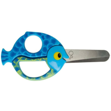 FISKARS Olló, óvodai, 13 cm, FISKARS, halacska olló