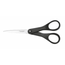 FISKARS Olló, papírvágó, 18 cm, FISKARS "Essential", fekete olló