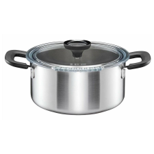 FISKARS Pot 3L stainless steel with lid Functional Form edény