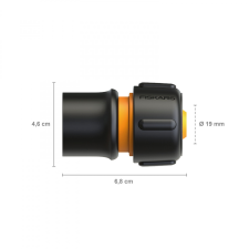FISKARS Tömlő-gyorscsatlakozó, 19 mm (3/4”) LB (min 30) (1027077) öntözéstechnikai alkatrész