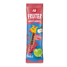 Fit Fit fruiter alma+málna gyümölcszselé 15 g reform élelmiszer