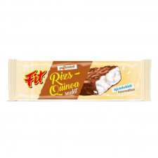 Fit puffasztott rizs-quinoa szelet tejcsokoládés 18 g vitamin és táplálékkiegészítő