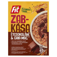 Fit reggeli zabkása chia-maggal és étcsokoládéval 65 g reform élelmiszer