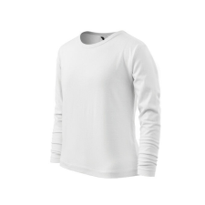 Fit-T LS póló gyerek fehér 158 cm/12 éves gyerek póló