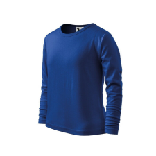 Fit-T LS póló gyerek királykék 110 cm/4 éves gyerek póló