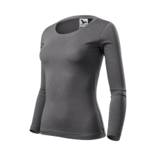 Fit-T LS póló női acélszürke XL női póló