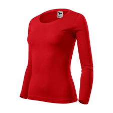 Fit-T LS póló női piros XS női póló