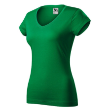  Fit V-neck póló női fűzöld XL női póló