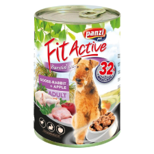 FitActive FitActive Goose & Rabbit konzerv kutyáknak 24 x 415 g (308982) kutyaeledel