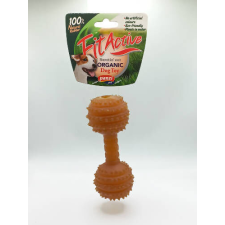 FitActive natúr gumijáték Rugby Dumbell M - játék kutyák részére 316123 játék kutyáknak