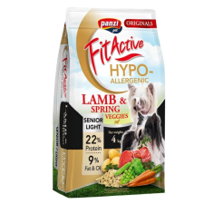 FitActive ORIGINALS 4kg SENIOR/LIGHT HYPOALLERGENIC Lamb&Spring Veggies kutyaeledel